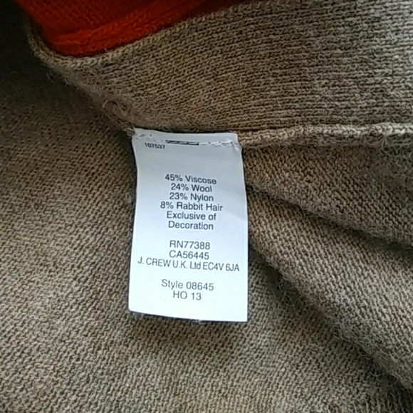 J. Crew Side Button Patch Elbow Sweater Size XXS. - Picture 5 of 7